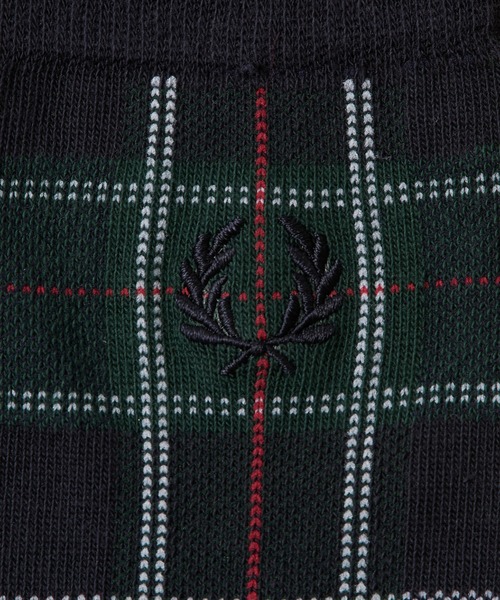 FRED PERRY(フレッドペリー)の「【FRED PERRY】TARTAN SOCK C3331/C3332/C3333/タータンソックス(ソックス/靴下・メンズ・ネイビー/ブラウン/イエロー・25-27/23-25)」の5枚目の写真