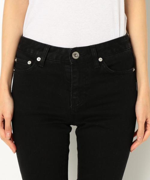 Another Edition（アナザーエディション）の「コットンツイルスキニー（ブラック）/AEBC C/TWL SKNY09（デニムパンツ・レディース・ブラック・X-SMALL/SMALL/MEDIUM）」の6枚目の写真