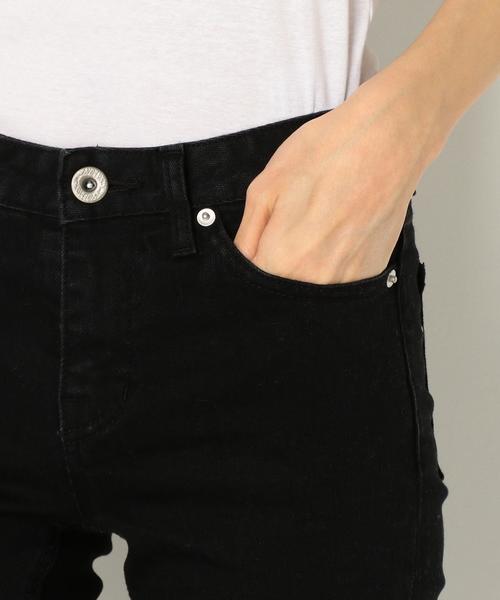 Another Edition（アナザーエディション）の「コットンツイルスキニー（ブラック）/AEBC C/TWL SKNY09（デニムパンツ・レディース・ブラック・X-SMALL/SMALL/MEDIUM）」の16枚目の写真