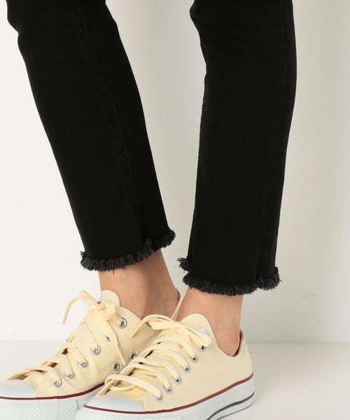 Another Edition（アナザーエディション）の「コットンツイルスキニー（ブラック）/AEBC C/TWL SKNY09（デニムパンツ・レディース・ブラック・X-SMALL/SMALL/MEDIUM）」の17枚目の写真