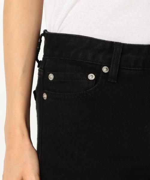 Another Edition（アナザーエディション）の「コットンツイルスキニー（ブラック）/AEBC C/TWL SKNY09（デニムパンツ・レディース・ブラック・X-SMALL/SMALL/MEDIUM）」の10枚目の写真