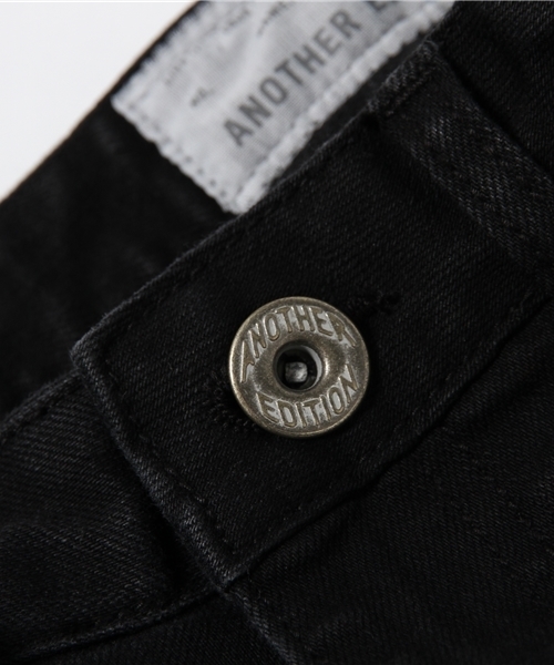 Another Edition（アナザーエディション）の「コットンツイルスキニー（ブラック）/AEBC C/TWL SKNY09（デニムパンツ・レディース・ブラック・X-SMALL/SMALL/MEDIUM）」の12枚目の写真