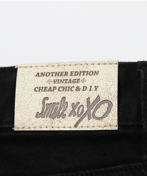 Another Edition（アナザーエディション）の「コットンツイルスキニー（ブラック）/AEBC C/TWL SKNY09（デニムパンツ・レディース・ブラック・X-SMALL/SMALL/MEDIUM）」の14枚目の写真