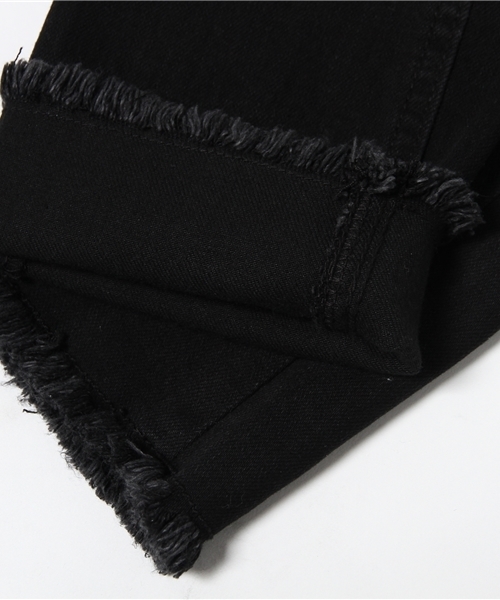 Another Edition（アナザーエディション）の「コットンツイルスキニー（ブラック）/AEBC C/TWL SKNY09（デニムパンツ・レディース・ブラック・X-SMALL/SMALL/MEDIUM）」の7枚目の写真