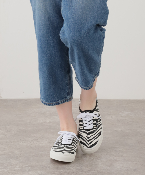 OUTDOOR PRODUCTS（アウトドアプロダクツ）の「VANS Authentic ANIMALIER（その他シューズ・レディース・ブラウン/ホワイト・24cm/25cm/24.5cm/23.5cm/23cm）」の11枚目の写真
