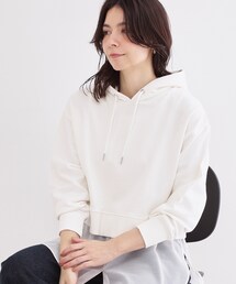 OPAQUE.CLIP（オペークドットクリップ）の「ショート裏毛フーディ【洗濯機OK】（スウェット）」