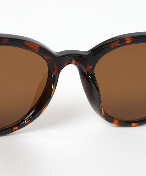 BARNYARDSTORM（バンヤードストーム）の「BARNYARDSTORM / UVウェリントンサングラス【UVカット】（メガネ・レディース・ブラウン・FREE）」の10枚目の写真