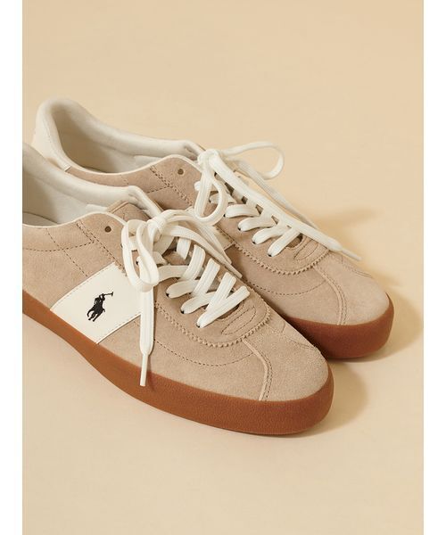 SNIDEL（スナイデル）の「【POLO RALPH LAUREN】スニーカー（スニーカー・レディース・ベージュ・24.5/23.5/22.5）」の4枚目の写真