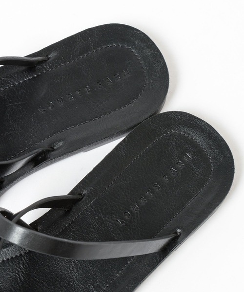 LOWRYS FARM（ローリーズファーム）の「カンドウフィットサムリングサンダル 638124（サンダル・レディース・ブラウン/アイボリー/ブラック・MEDIUM/LARGE）」の16枚目の写真