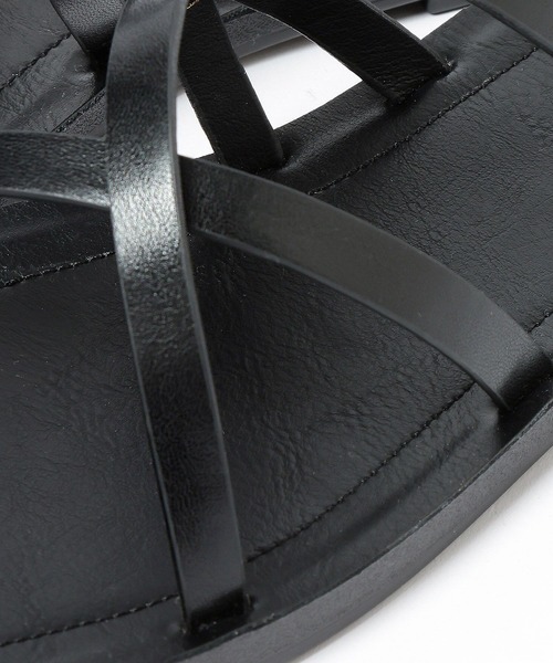 LOWRYS FARM（ローリーズファーム）の「カンドウフィットサムリングサンダル 638124（サンダル・レディース・ブラウン/アイボリー/ブラック・MEDIUM/LARGE）」の19枚目の写真