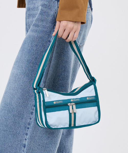 LeSportsac(レスポートサック)の「SMALL EVERYDAY BAG スペクテイタークリアスカイ/ティール(ショルダーバッグ・レディース・ブルー・FREE)」の2枚目の写真