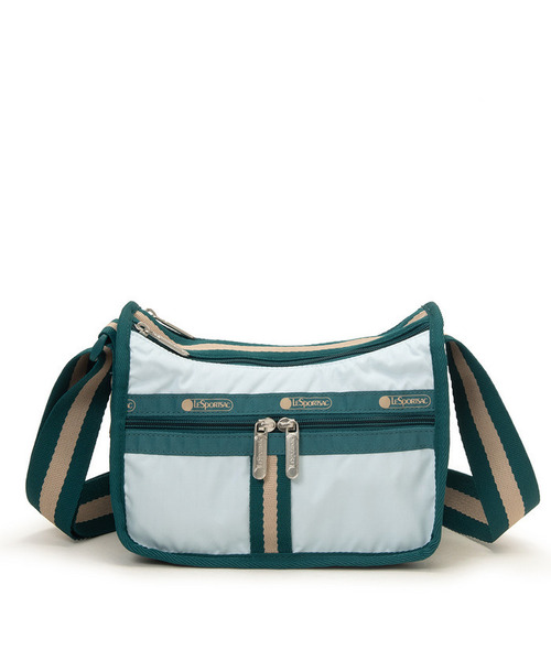 LeSportsac(レスポートサック)の「SMALL EVERYDAY BAG スペクテイタークリアスカイ/ティール(ショルダーバッグ・レディース・ブルー・FREE)」の4枚目の写真