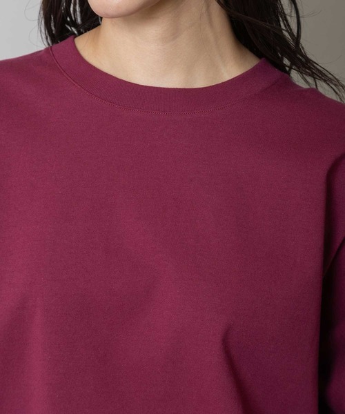 Munich(ミューニック)の「ヴィンテージジャージ×タイプライタードッキングコクーントップス(Tシャツ/カットソー・レディース・ホワイト/ボルドー/グレイッシュベージュ・FREE)」の10枚目の写真