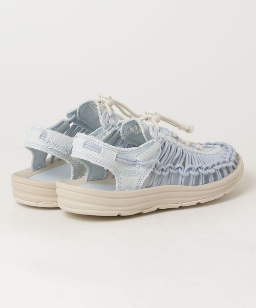 KEEN（キーン）の「【New color】UNEEK CANVAS / ユニーク キャンバス/ レディース スニーカー サンダル（サンダル・レディース・ライトブルー・26cm/25.5cm/25cm/24.5cm/24cm/23.5cm/23cm/22.5cm）」の2枚目の写真