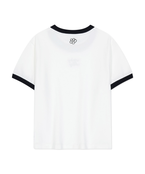 Wacky WiLLy(ワッキーウィリー)の「ウィメンズロゴリンガークロップ半袖Tシャツホワイト(Tシャツ/カットソー・レディース・その他・SMALL/MEDIUM)」の3枚目の写真