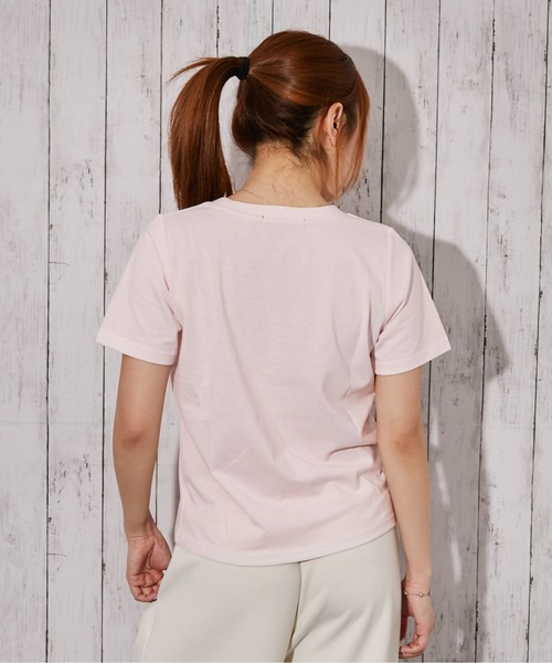 GORGE(ゴージ)の「《フラワープリント×ワンポイント》Tシャツ/カジュアル/春夏秋/全4色(Tシャツ/カットソー・レディース・オフホワイト/レッド/ブラック/ピンク・F)」の22枚目の写真