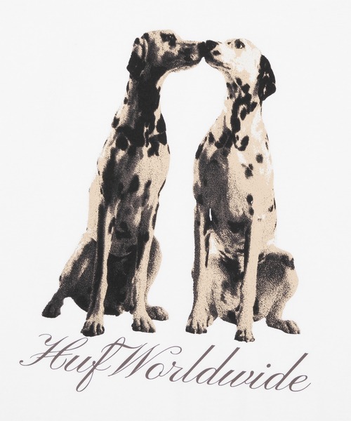 HUF(ハフ)の「DOGGED TEE(Tシャツ/カットソー・メンズ・ブラック/ホワイト・XXL/XL/L/M/S)」の13枚目の写真