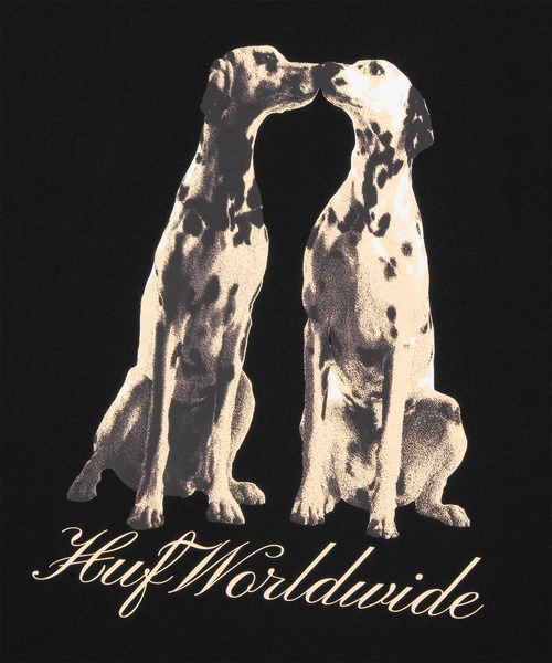HUF(ハフ)の「DOGGED TEE(Tシャツ/カットソー・メンズ・ブラック/ホワイト・XXL/XL/L/M/S)」の14枚目の写真