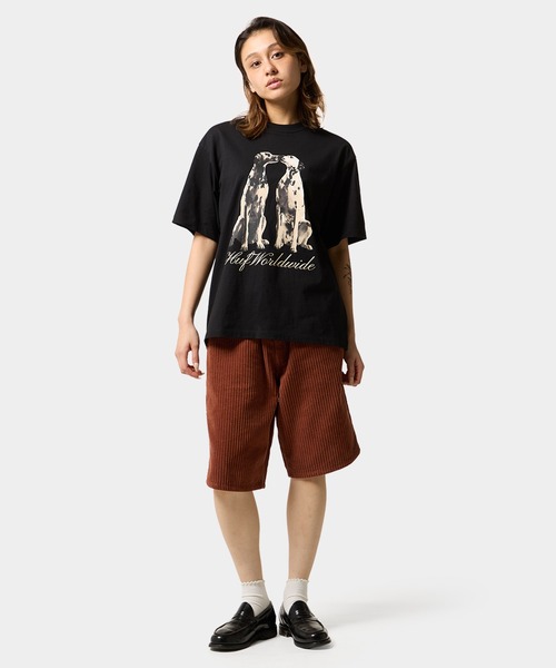 HUF(ハフ)の「DOGGED TEE(Tシャツ/カットソー・メンズ・ブラック/ホワイト・XXL/XL/L/M/S)」の10枚目の写真