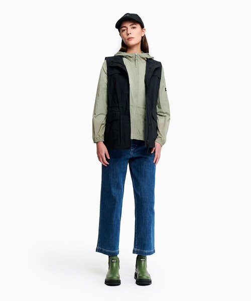 AIGLE(エーグル)の「撥水 UVカット ソロテックス アクティブベスト(その他アウター・レディース・ブラック・40/36/38)」の3枚目の写真