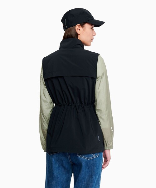 AIGLE(エーグル)の「撥水 UVカット ソロテックス アクティブベスト(その他アウター・レディース・ブラック・40/36/38)」の7枚目の写真