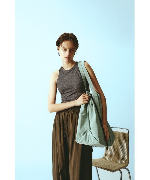 RIM.ARK（リムアーク）の「【PRE ORDER】Vacation big bag バケーション ビッグ バッグ（ショルダーバッグ・レディース・ホワイト/ライトグリーン/ネイビー・FREE）」の19枚目の写真