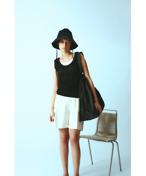 RIM.ARK（リムアーク）の「【PRE ORDER】Vacation big bag バケーション ビッグ バッグ（ショルダーバッグ・レディース・ホワイト/ライトグリーン/ネイビー・FREE）」の7枚目の写真