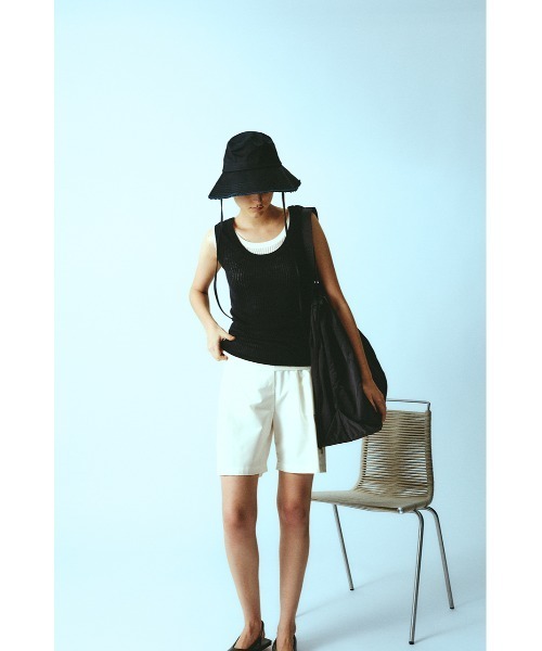 RIM.ARK（リムアーク）の「【PRE ORDER】Vacation big bag バケーション ビッグ バッグ（ショルダーバッグ・レディース・ホワイト/ライトグリーン/ネイビー・FREE）」の9枚目の写真