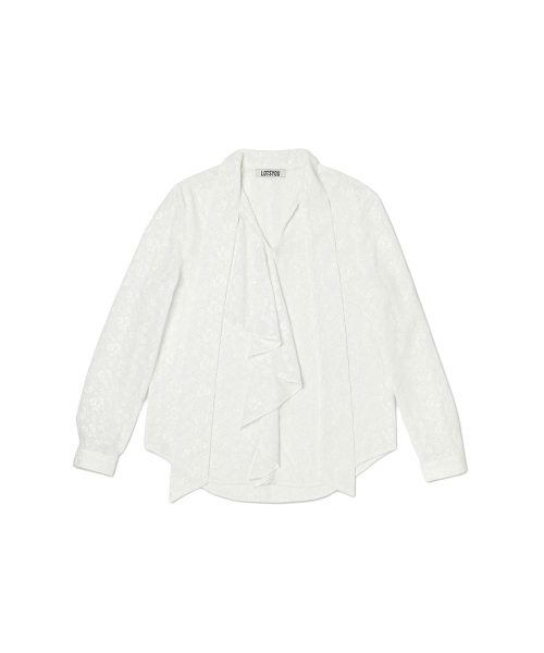 LOTSYOU(ロッツユー)の「Old Money Blouse White(シャツ/ブラウス・レディース・その他・O/S)」の1枚目の写真