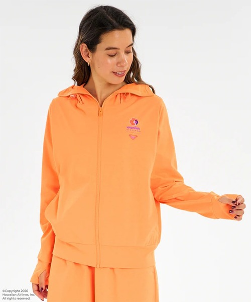 ROXY(ロキシー)の「ROXY/ロキシー HAWAIIAN AIRLINES PARKA コラボパーカー ラッシュガード RLY262020 UT(パーカー・レディース・オレンジ/ホワイト×ピンク/ホワイト・M/L)」の19枚目の写真