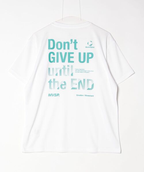 MoveSport（ムーブスポーツ）の「【別注】ムーブスポーツ  半袖Tシャツ 限定コラボ（Tシャツ/カットソー・メンズ・ネイビー/ブラック/ホワイト・M/L/LL/3L）」の4枚目の写真