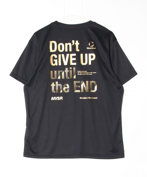 MoveSport（ムーブスポーツ）の「【別注】ムーブスポーツ  半袖Tシャツ 限定コラボ（Tシャツ/カットソー・メンズ・ネイビー/ブラック/ホワイト・M/L/LL/3L）」の5枚目の写真