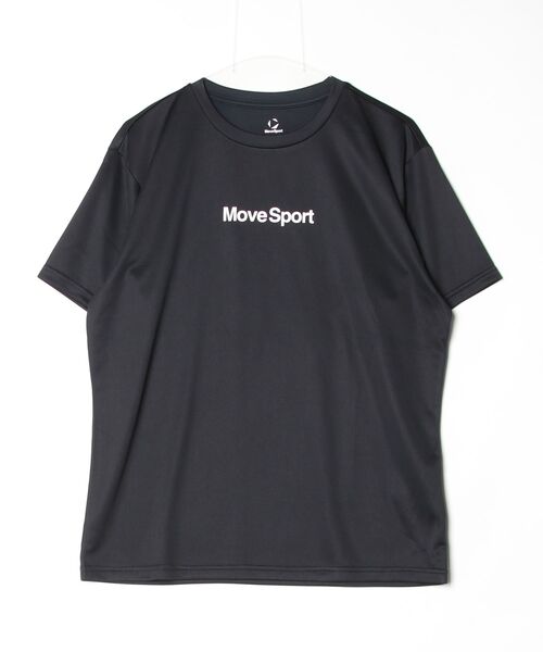 MoveSport（ムーブスポーツ）の「【別注】ムーブスポーツ  半袖Tシャツ 限定コラボ（Tシャツ/カットソー・メンズ・ネイビー/ブラック/ホワイト・M/L/LL/3L）」の16枚目の写真