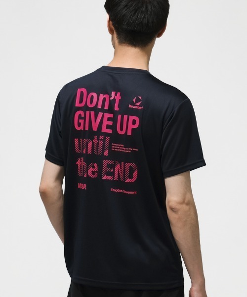 MoveSport（ムーブスポーツ）の「【別注】ムーブスポーツ  半袖Tシャツ 限定コラボ（Tシャツ/カットソー・メンズ・ネイビー/ブラック/ホワイト・M/L/LL/3L）」の7枚目の写真