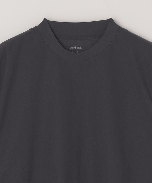 SHIPS any(シップス エニィ)の「SHIPS any: SOLOTEX(R) バックピケ スロープネック ジャケット Tシャツ 26SS◇(Tシャツ/カットソー・メンズ・ブラック/ホワイト/チャコールグレー・X-LARGE/LARGE/MEDIUM)」の22枚目の写真