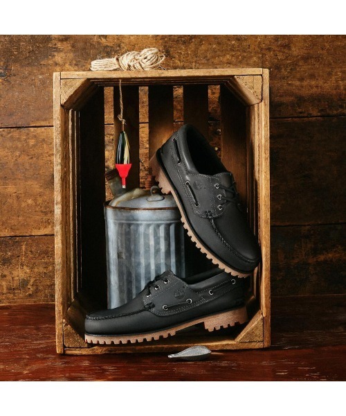 Timberland（ティンバーランド）の「Timberland Authentic 3 eye classic（ティンバーランド オーセンティック スリー アイ クラシック）（スニーカー・メンズ・グレー/ベージュ・25cm/25.5cm/26cm/26.5cm/27cm/27.5cm/28cm/28.5cm/29cm）」の13枚目の写真