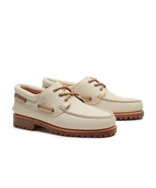 Timberland（ティンバーランド）の「Timberland Authentic 3 eye classic（ティンバーランド オーセンティック スリー アイ クラシック）（スニーカー・メンズ・グレー/ベージュ・25cm/25.5cm/26cm/26.5cm/27cm/27.5cm/28cm/28.5cm/29cm）」の14枚目の写真
