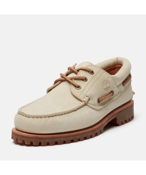 Timberland（ティンバーランド）の「Timberland Authentic 3 eye classic（ティンバーランド オーセンティック スリー アイ クラシック）（スニーカー・メンズ・グレー/ベージュ・25cm/25.5cm/26cm/26.5cm/27cm/27.5cm/28cm/28.5cm/29cm）」の21枚目の写真