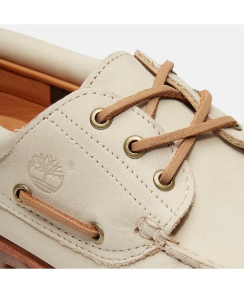 Timberland（ティンバーランド）の「Timberland Authentic 3 eye classic（ティンバーランド オーセンティック スリー アイ クラシック）（スニーカー・メンズ・グレー/ベージュ・25cm/25.5cm/26cm/26.5cm/27cm/27.5cm/28cm/28.5cm/29cm）」の22枚目の写真
