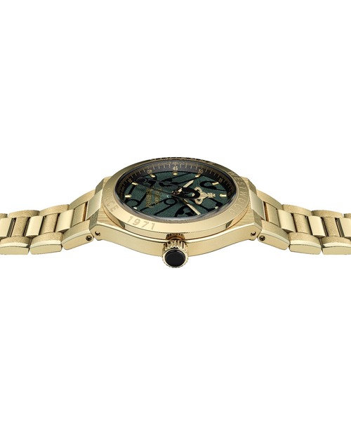 Vivienne Westwood(ヴィヴィアンウエストウッド)の「「Vivienne Westwood/ヴィヴィアン・ウエストウッド」バーウィック - グリーン ダイヤル & ゴールド ブレスレット(アナログ腕時計・レディース・ゴールド系・37mm)」の6枚目の写真