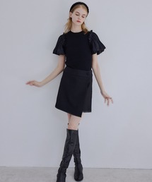 Slit skort/スリットスコート