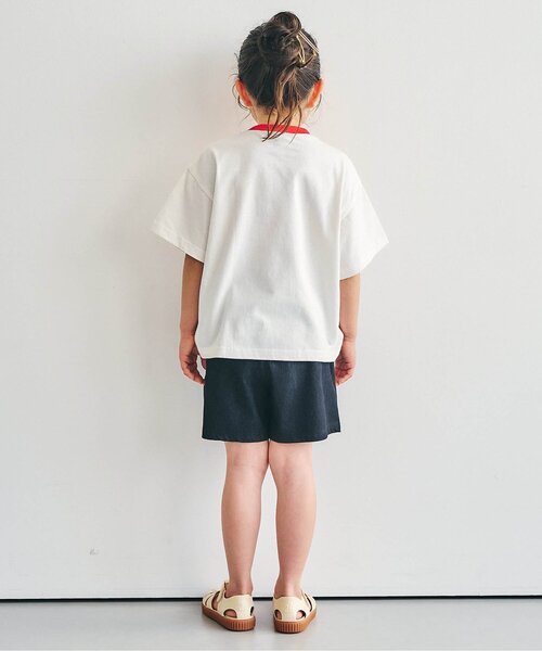 apres les cours(アプレレクール)の「【WEB限定/接触冷感】ひんやりリボンポケットショートパンツ(その他パンツ・キッズ・ブラック/その他3/イエロー/ブルー/ローズ・80/90/100/110/120/130/140)」の7枚目の写真