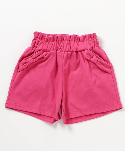 apres les cours(アプレレクール)の「【接触冷感】ひんやりリボンポケットショートパンツ(その他パンツ・キッズ・ブラック/その他3/イエロー/ブルー/ローズ/ネイビー・80/90/100/110/120/130/140)」の12枚目の写真
