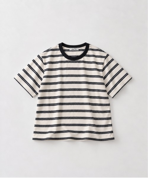 CANAL JEAN(キャナルジーン)の「Lakey Park マルチボーダーTシャツ(Tシャツ/カットソー・レディース・グレー/アイボリー/グリーン・ONE SIZE)」の21枚目の写真