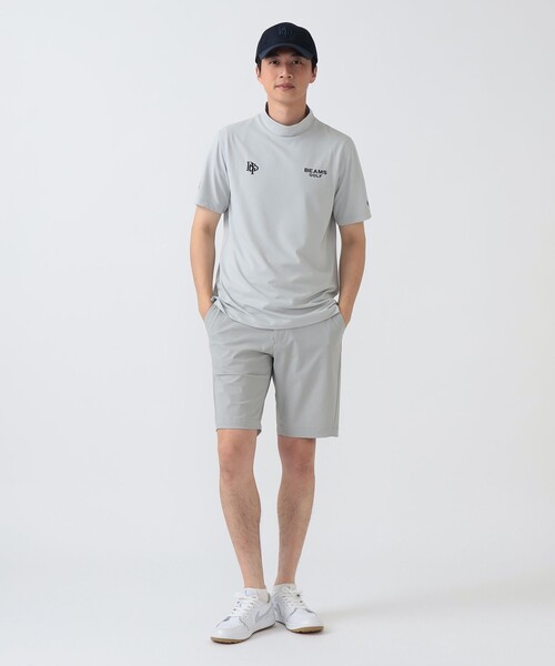 BEAMS GOLF(ビームスゴルフ)の「PURPLE LABEL / スフィダンテ モックネックシャツ(吸水速乾・UVカット)(Tシャツ/カットソー・レディース・ネイビー/グレー/ホワイト・MEDIUM/LARGE/SMALL/X-LARGE)」の11枚目の写真