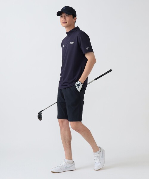 BEAMS GOLF(ビームスゴルフ)の「PURPLE LABEL / スフィダンテ モックネックシャツ(吸水速乾・UVカット)(Tシャツ/カットソー・レディース・ネイビー/グレー/ホワイト・MEDIUM/LARGE/SMALL/X-LARGE)」の17枚目の写真
