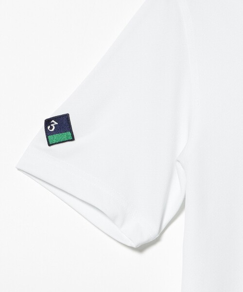 BEAMS GOLF(ビームスゴルフ)の「PURPLE LABEL / スフィダンテ モックネックシャツ(吸水速乾・UVカット)(Tシャツ/カットソー・レディース・ネイビー/グレー/ホワイト・MEDIUM/LARGE/SMALL/X-LARGE)」の22枚目の写真