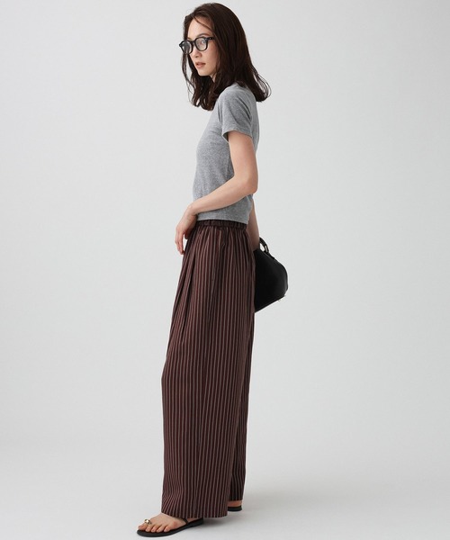 BABYLONE(バビロン)の「ストライプイージーパンツ(その他パンツ・レディース・ベージュ/ブラウン・フリー)」の22枚目の写真