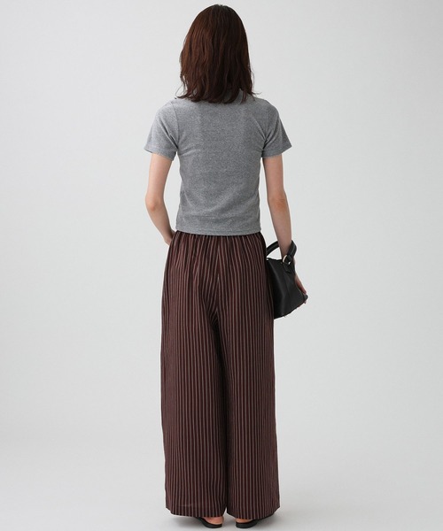 BABYLONE(バビロン)の「ストライプイージーパンツ(その他パンツ・レディース・ベージュ/ブラウン・フリー)」の21枚目の写真