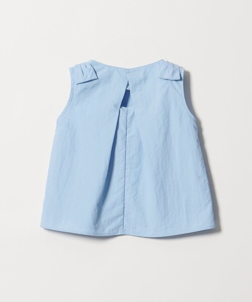 green label relaxing(グリーンレーベルリラクシング)の「【スタメンシリーズ】タッサー リボン デザイン セット アップ / キッズ 100cm-160cm(ワンピース・キッズ・ケリーグリーン/ダークグレー/ライトブルー・100cm/160cm/150cm/140cm/130cm/120cm/110cm)」の12枚目の写真
